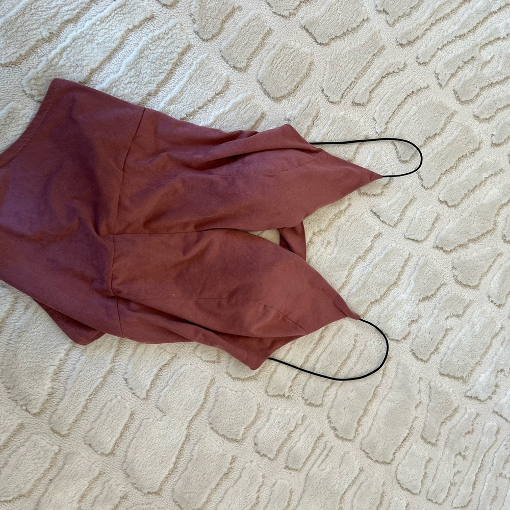 Rust Sleeveless Top